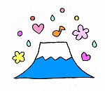 riko画富士山